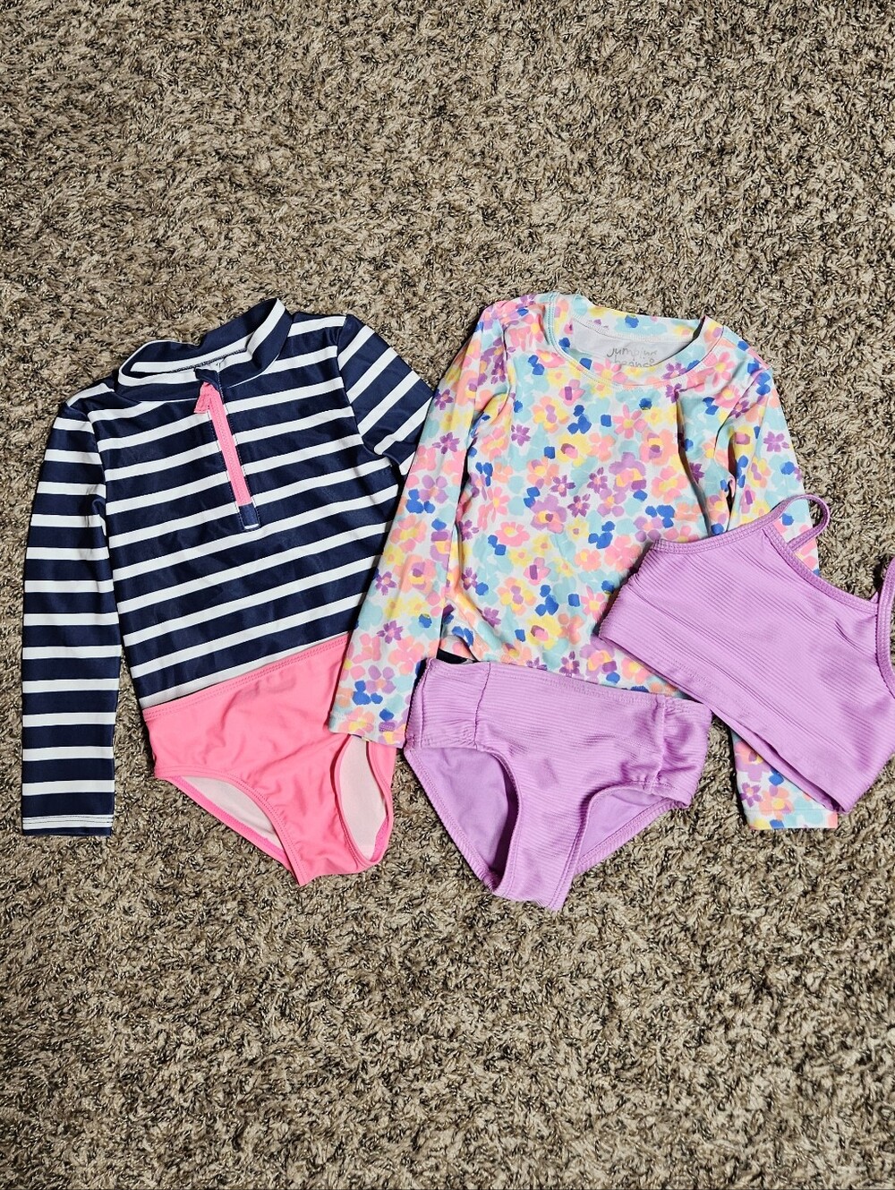 3T Girls Swimsuit Sets
